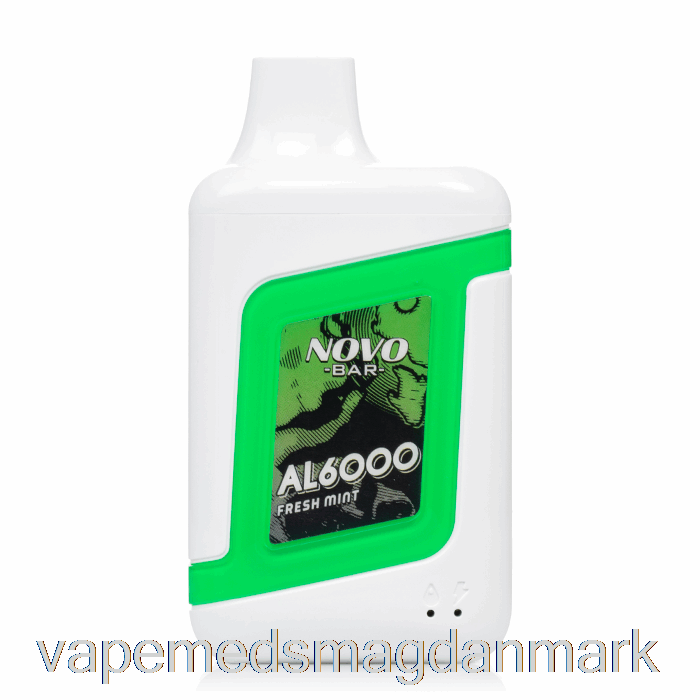 Vape Uden Nikotin Smok Novo Bar Al6000 Engangs Frisk Mynte